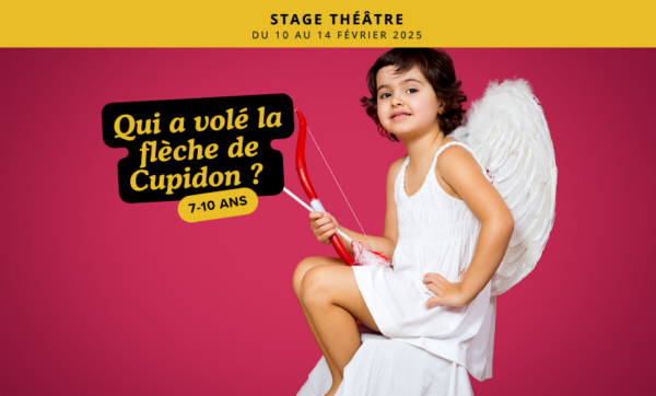 Stage 7-10 ans : Qui a volé la flèche de Cupidon ?