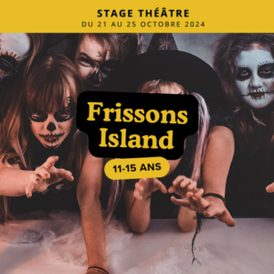 Stage 11-15 ans : Frissons Island...
