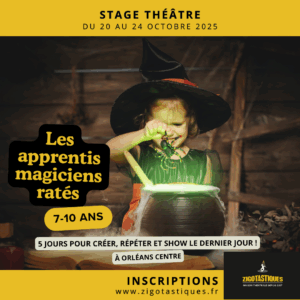 Stage 7-10 ans : Les apprentis magicien ratés !