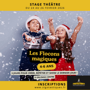 Stage 4-6 ans : Les flocons magiques